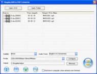 Kingdia DVD to PSP Converter screenshot